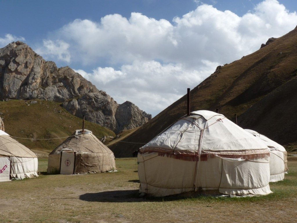 Tash Rabat Yurt camp, Kyrgyzstan